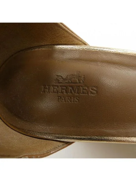 Hermes Brown Size 38 Sandals - Picture 6 of 6